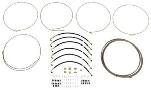 HydraStar Hydraulic Brake Line Kit - Triple Axle - 25' Long, 1/4" Main Line